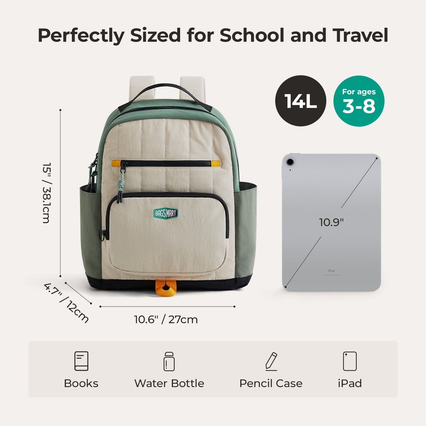 Travel 14L Kids Backpack