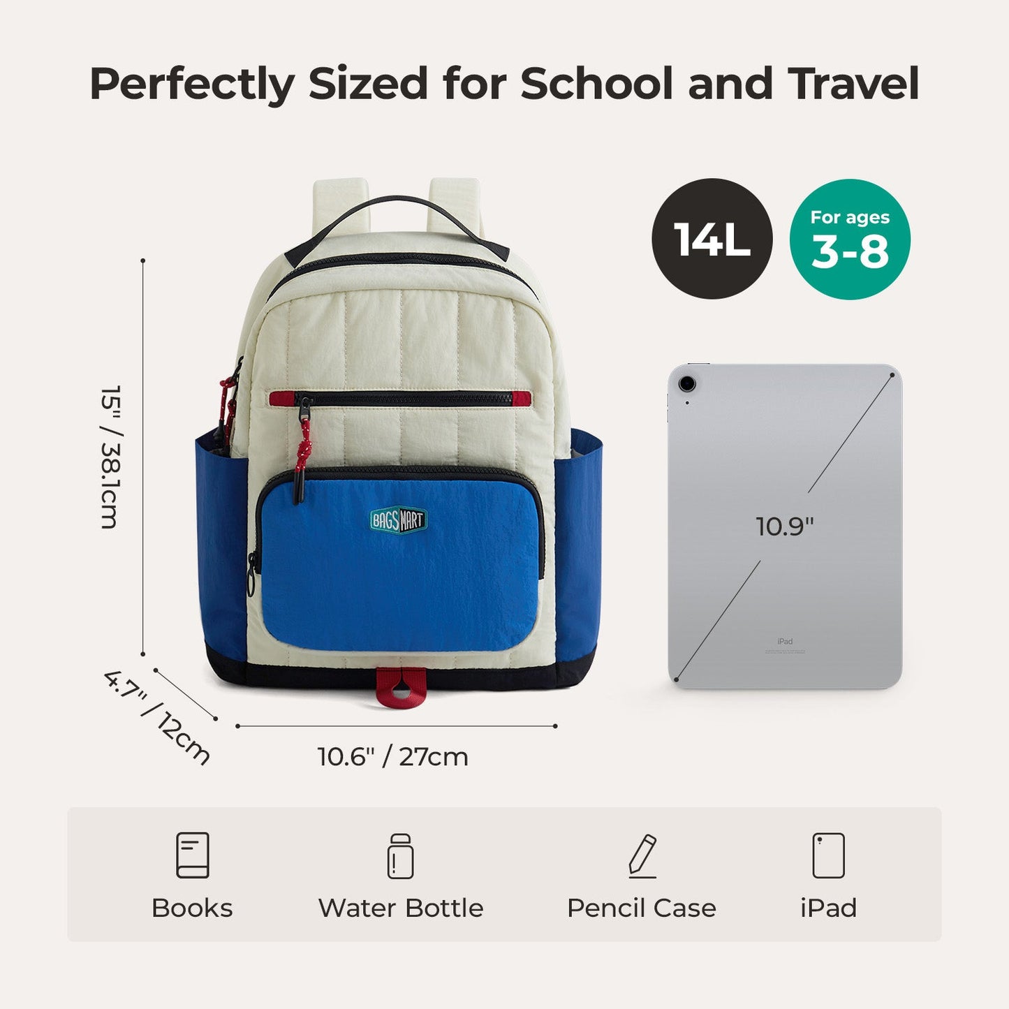 Travel 14L Kids Backpack
