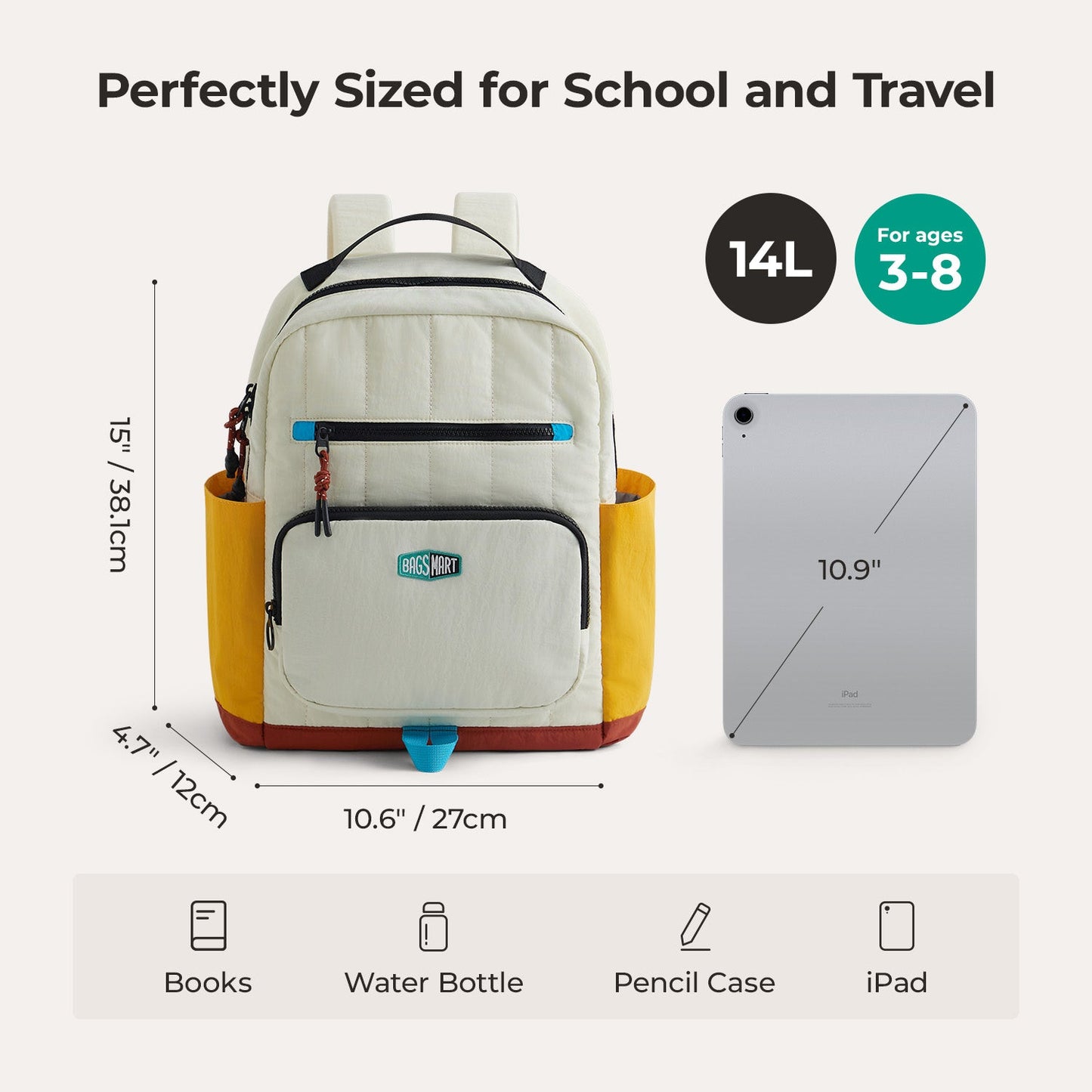 Travel 14L Kids Backpack