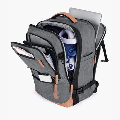 Expandable Airline Approved Carry On 40L Travel Backpack