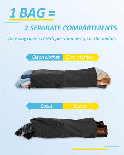 Compression Packing Cubes Suitcase Organiser Travel