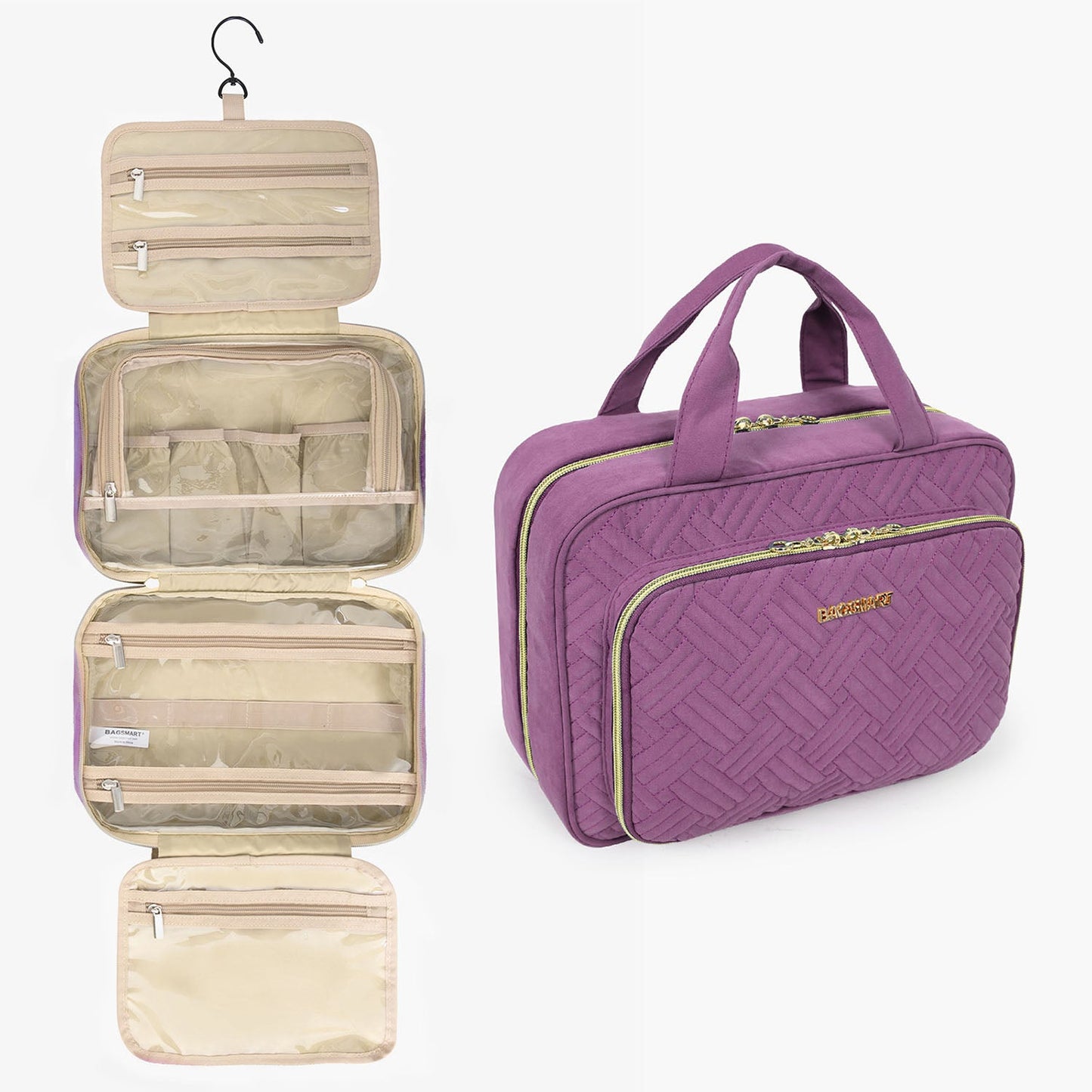 Hanging Toiletry Bag Space Saving