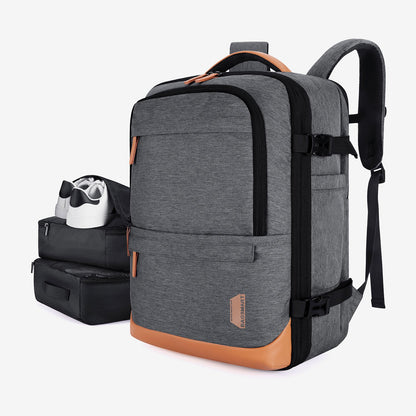Expandable Airline Approved Carry On 40L Travel Backpack