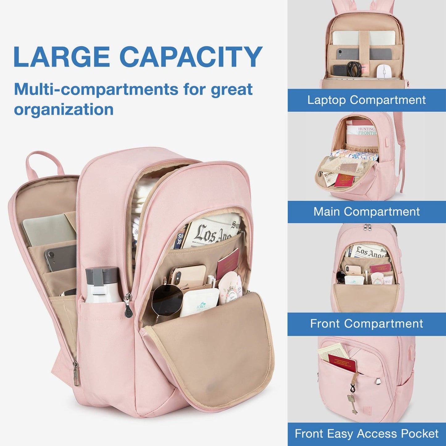 Laptop Travel Backpack For Women
