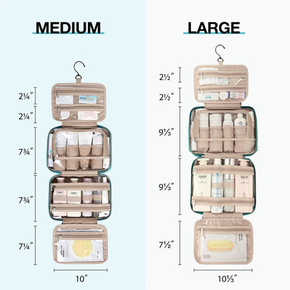 Hanging Toiletry Bag Space Saving