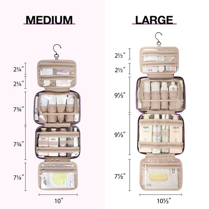 Hanging Toiletry Bag Space Saving