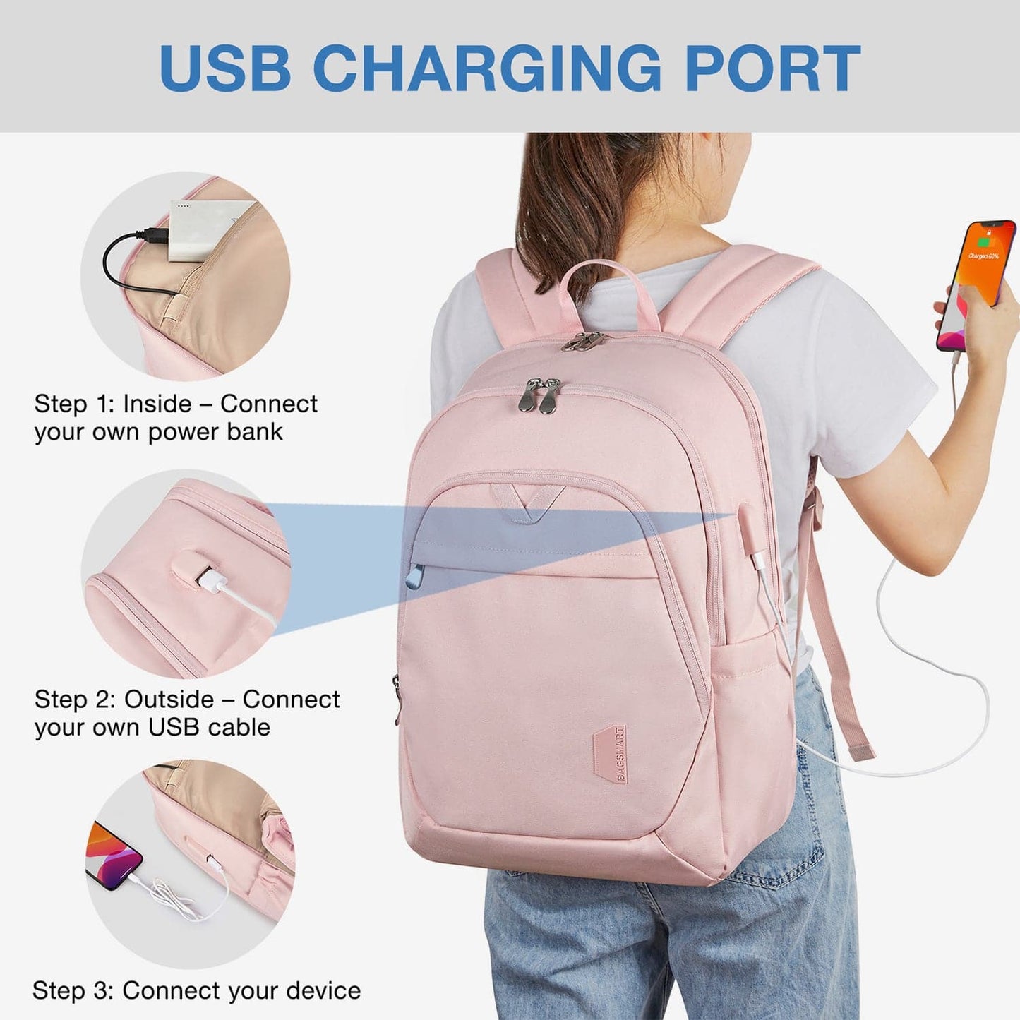Laptop Travel Backpack For Women
