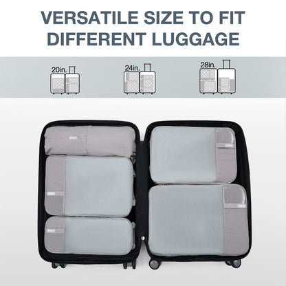 Compression Packing Cubes Suitcase Organiser Travel