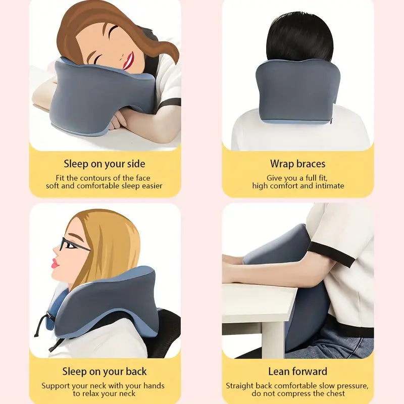 Nap Sleeping Pillow, Travel Pillow, Camping Pillow, Neck Cervical Pillow